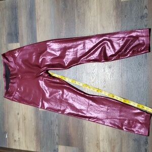 Adidas by Stella McCartney Shiny Red Leggings